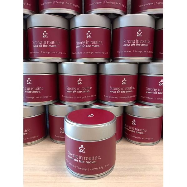 Food Grade Tin Can Multiple Colors Matcha Powder Tin for Candy Cookie Packaging