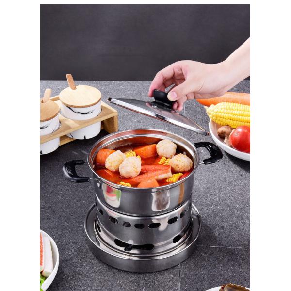 Обслуживания собственной личности плиты алкоголя гостиницы кухни бака нержавеющей стали моды набор бака простого горячего одиночного портативного горячий