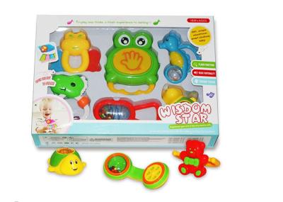6 Pcs Plastic Kids Music Piano Baby Rattle Teether Toddler Instrument