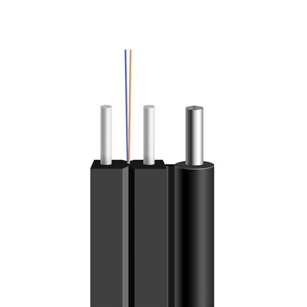 LSZH Single Mode Self Supporting 1 4 2 Core FTTH Drop Cable