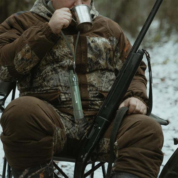 Green 1000L Personal Water Filter 0.01 Micron Stainless Steel