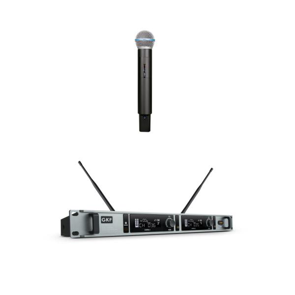 Unbalanced Balance Design For Stage Wireless UHF Microphone XLR Balanced 6.3mm