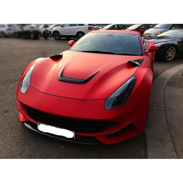 High Quality Carbon Fiber for Ferrari F12 Carbon Fiber Cover Decoration F12 Carbon Fiber Engine Compartment Tuyere Small Piece