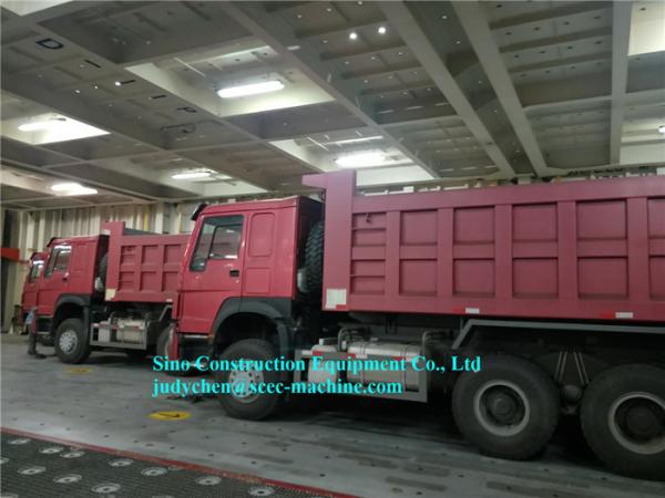High Strength Mining Dump Truck Heavy Duty 10 Wheels ZZ3257N4147W 35t