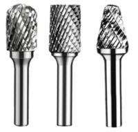 3mm 6mm Tungsten Steel Yg8 Carbide Rotary Burr For Wood Sphere Concave Cutter
