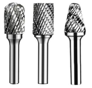 3mm 6mm Tungsten Steel Yg8 Carbide Rotary Burr For Wood Sphere Concave Cutter