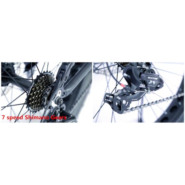 48V 500w Mid Drive Motor Kenda Tire Electric Fat Bike With 36v 10.4ah Samsung Lithium Battery