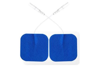 skin tightening tens electrodes 5X5cmBlue harmless cloth with physiotherapy equipments4 electrodes