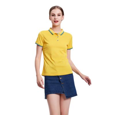 Flyita Curto-Sleeved a camisa magro do polo T da cor sólida do homem ocasional