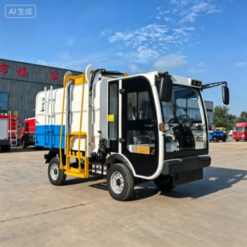 Zero‑Emission Electric Side Bin Lifter Garbage Truck For Community Waste Collection
