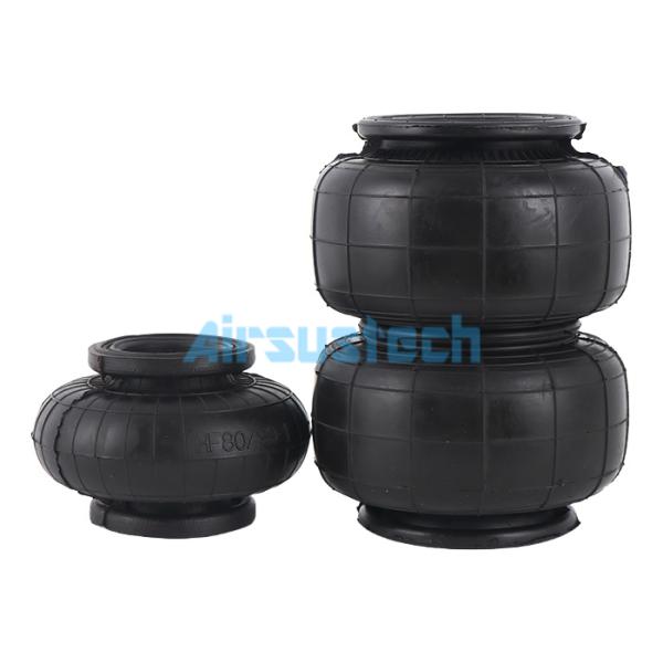 Static Height 90MM Rubber Bellows Only AIRSUSTECH HF80/90-1 Air Spring Assembly
