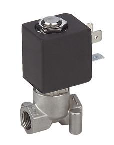 Válvula de solenoide elétrica de aço inoxidável 2MM de 2 maneiras para o fabricante de café do ferro bonde