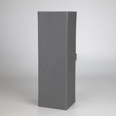 Toque preto superior e para sentir o efeito com a gaveta imprimindo UV que desliza a caixa de empacotamento do único álcool do uísque do vinho de Champagne