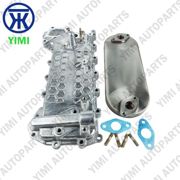 Oil Cooler Assembly 8-98085312-0 8980853120 For ISUZU 4HK1 NPR75 Truck 8980853120 8-97385201-0 ISO Quality