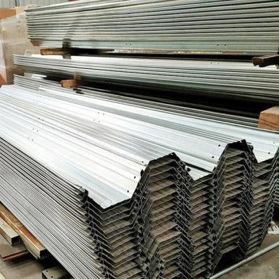 Rain Gutters Greenhouse Metal Frame Parts Galvanized Steel For Poly Tunnel Geenhouse