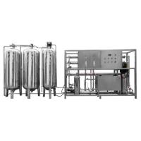 machine 2000LPH d'installation de traitement de l'eau de RO de 380V 50Hz pour l'hydraulique potable