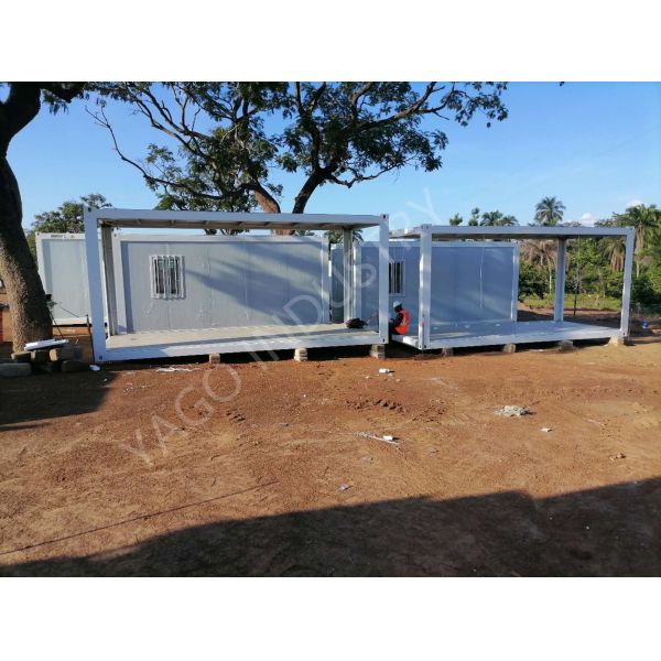 Portable Prefabricated Modular Structures Container Office Buildings Earthquake Resistant