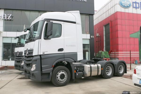 2023 Benz Truck Mercedes Road Tractor 450hp Large Heavy GVW 26000kg Rated Load 40000kg 6*4 Truck for Diesel Fuel Type Sale