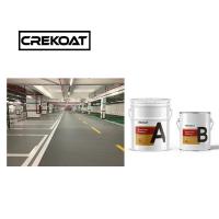 Pintura de piso de epoxi brilhante 3 mm Spray Epoxy Top Coat para áreas de alto tráfego