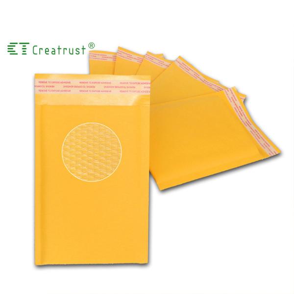 Creatrust Paper Bubble Mailer Padded Envelope Shipping Eco Friendly Packaging Express Kraft Bubble Mailer Craft Mailing Bags