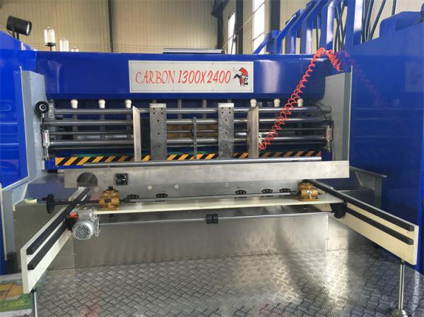 2 4 6 Color Flexo Printing Corrugated Carton Box Making Machine for Building Material Shops