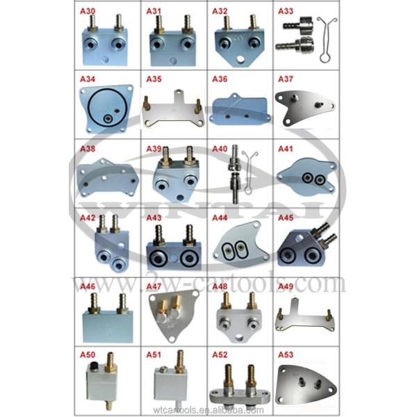 Гладкая работа 119 штук АТФ передатчик жидкости адаптер свежая алюминиевая доска