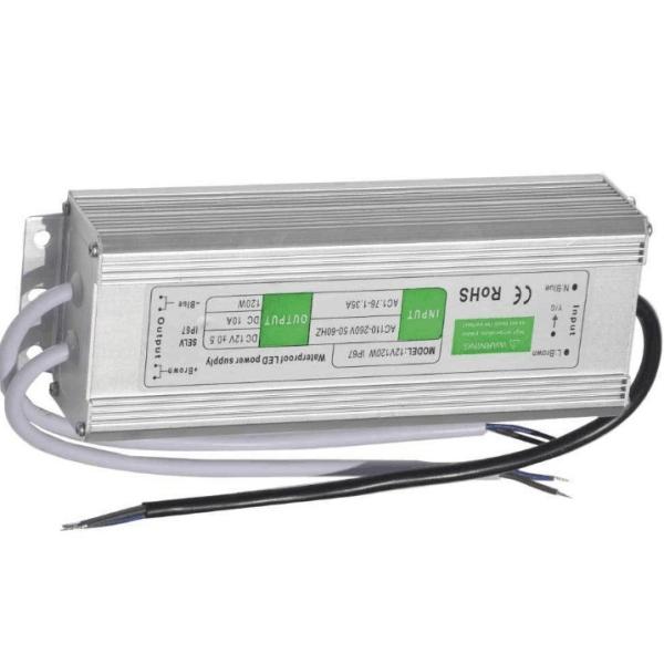 LED Lighting Waterproof 24v led driver 100w 120W IP67 DC LED Electronic