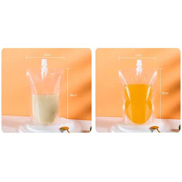 Degradable Spout Pouch Packaging Personalized Drink Pouches For Juice
