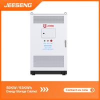 50KW 93KWh Armoire de stockage d'énergie refroidie par liquide Pour le système de stockage d'énergie industriel et commercial