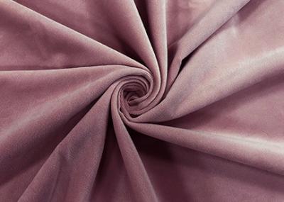 230GSM Soft Plush Toy Fabric / Dark Pink Stuffed Toy Fabric 160cm Width