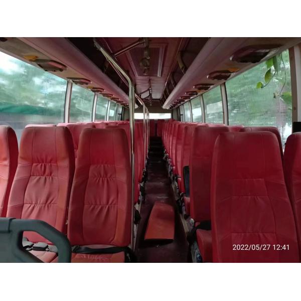 60 Seats Used Wuzhoulong Bus With Diesel Engine RHD Steering NO Accident
