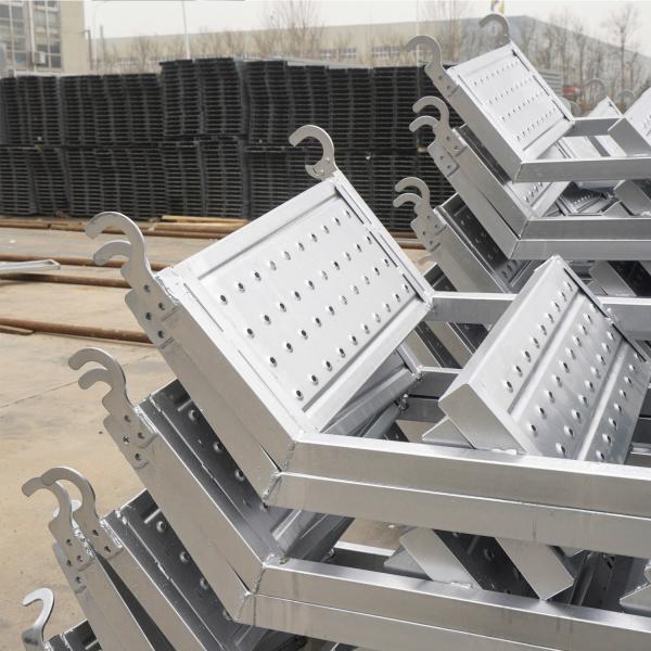2026 Aluminium Scaffold Scaffolding Stair Ladder 2.4m/3m/3.6m/4.2m/4.8m/6m Scaffolding Straight Step Aluminium Single Ladder