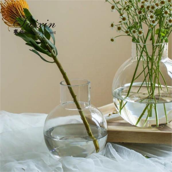 80-100 см высокий черный стеклянный стеклянный ваза ураган для свадебного стола