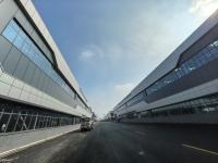 Almacén de metal prefabricado de alto rendimiento Construcción sostenible