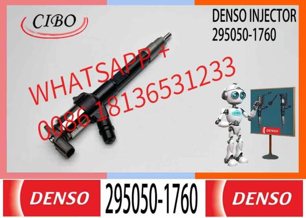 Genuine 295050-1760 Common Rail Injector 295050-1760 1465A439 For MITSUBISHI L200 TRITON 4N15 ENGINE