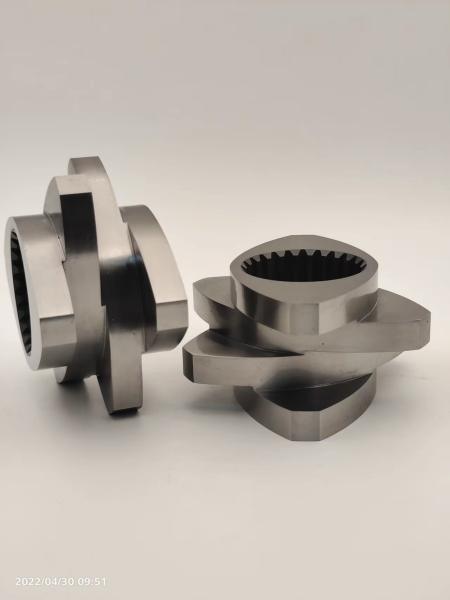 Leistritz Zse60 Co-Rotating Twin Screw Extruder Screw Elements Diameter 59.6 mm