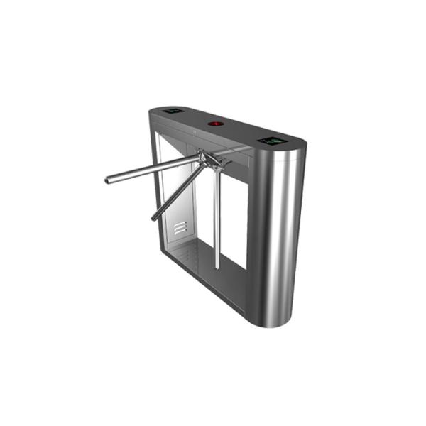 1.2mm SS304 Low Noise Operation 35persons/min Access Control Tripod Turnstile Gate