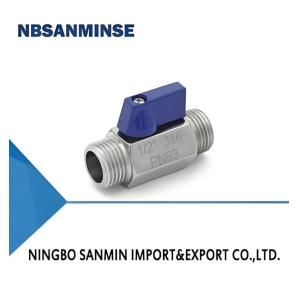 Mini Ball 1inch Pneumatic Cylinder Solenoid Valve M/M
