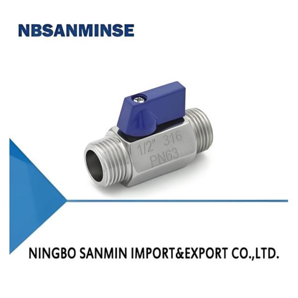 Mini Ball 1inch Pneumatic Cylinder Solenoid Valve M/M