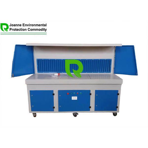1500-8000m3/H Dust Collection Table Casting Part Grinding Downdraft Table Plasma Cutting Dust Suction