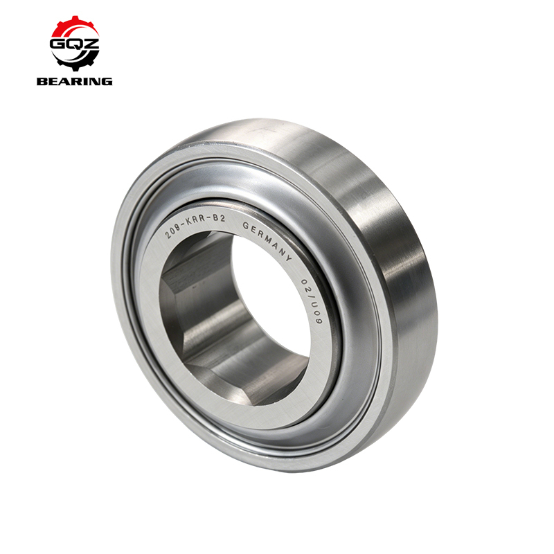 209KRRB2 bearing Agricultural Bearings Hex Bore Insert Ball Bearing 38.125mm For Harvester & Farm Conveyor Machinery