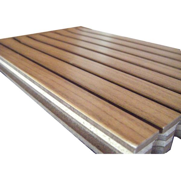 Поверхность облицовки доски акустической панели театра звукоизоляционная деревянная калиброванная прорезанная