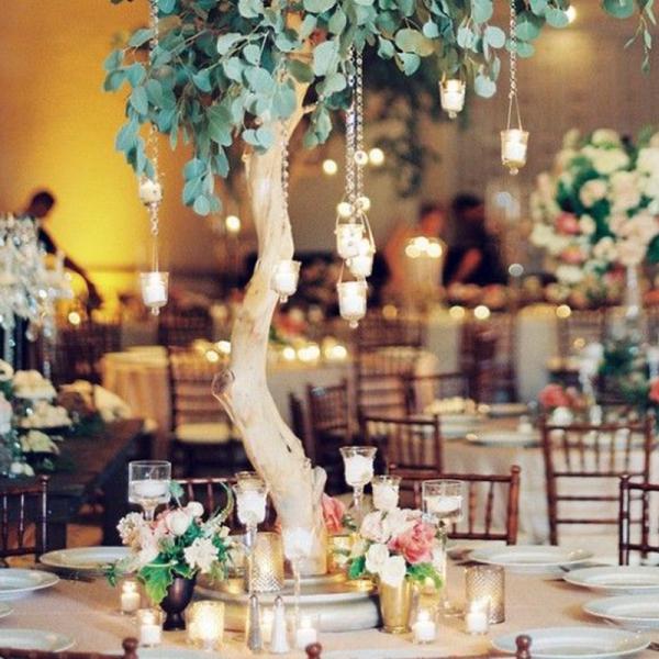 Artificial Plants Green Eucalyptus Tree For Mall Hotel Decoration