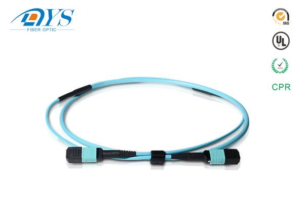 8 12 24 Fiber Plenum MPO/MTP Trunk Cable OM3 OM4 12 Fiber 24 Fiber 100G