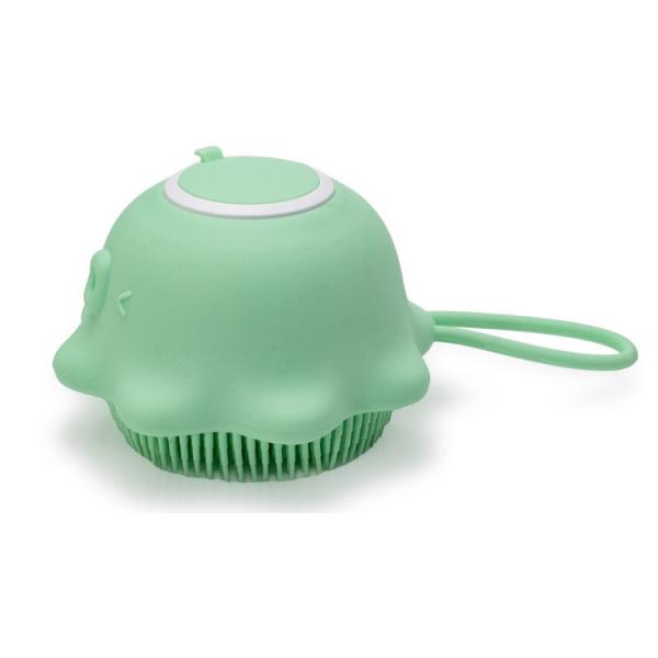 Antibacterial Baby Silicone Products Soft Soap Storage Shower Body Scrubber