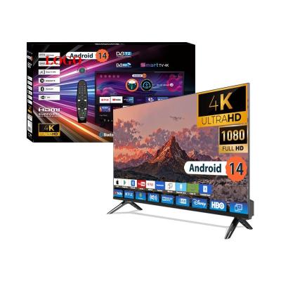 Frameless Smart TV with 97% Screen-to-Body Ratio for Home and Hotel Cinema Style Viewing