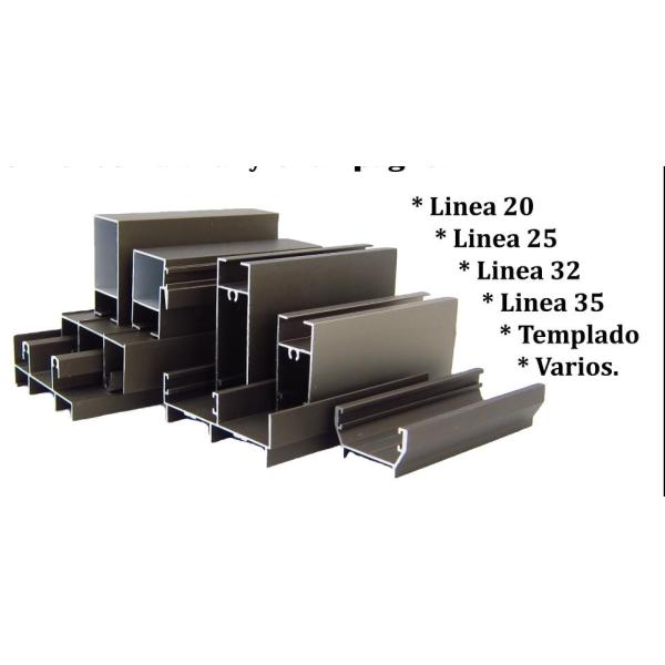 2023 Bolivia Window and Door Aluminium Profiles for Structure Profile Line 20 Line 25