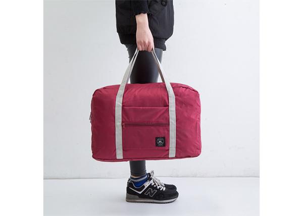 Waterproof Canvas Tote Bags 290D Polyester Portable For Folding Carry Bag