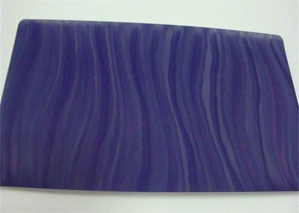 Rigid Touch Colored Laminating Film Rigid Waterproof 0.12 - 0.60mm Thickness