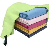 Toalha contínua nadadora Logo With Mesh Bag feito sob encomenda dos esportes do OEM 40x80cm Microfiber